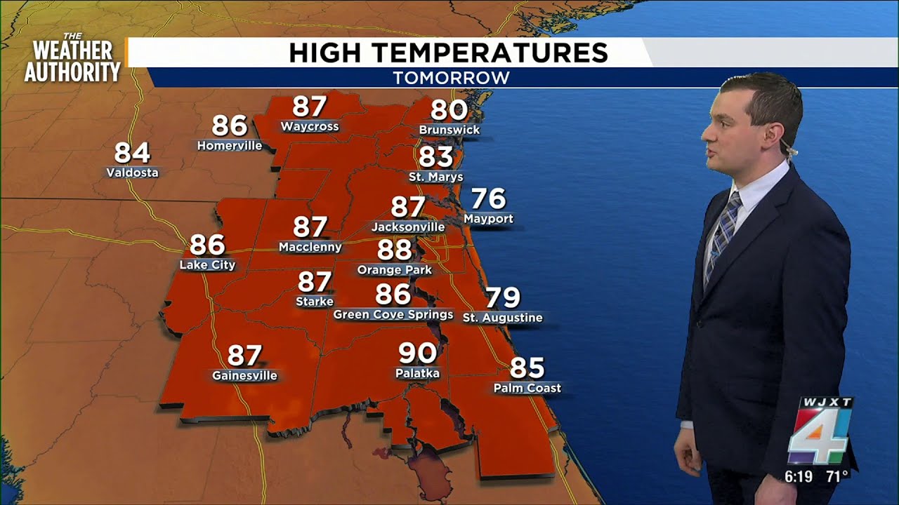 Meteorologist Chris Holtzman has your Sunday evening forecast