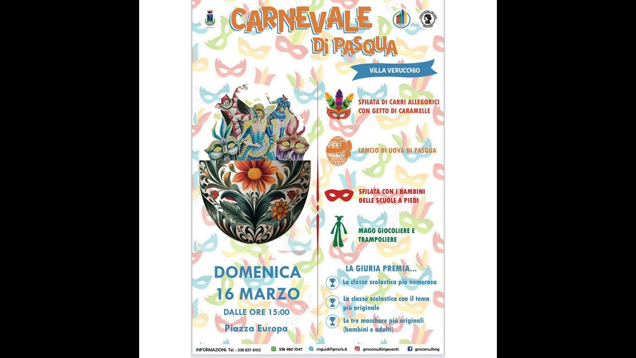 Carnevale di Pascqua Villa Verucchio 16 03 2025