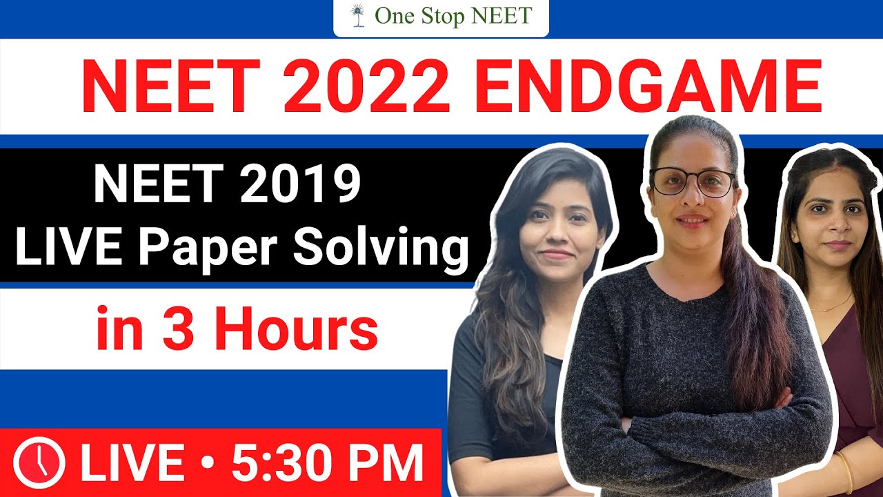 🔴 LIVE Paper Solving | NEET 2019 Biology Paper | Target 350+ NEET 2022 | Shruti Ma'am | OneStopNEET