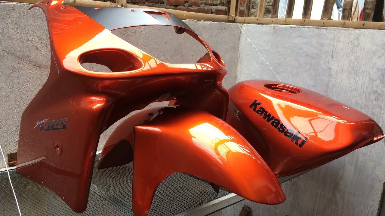 Repaint Ninja RR Old Orange Candy