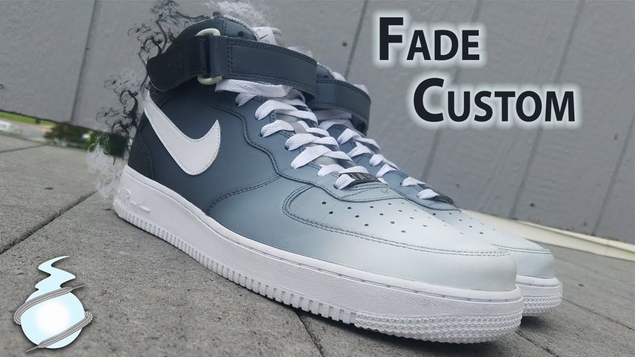 How To | Air Force 1 - Fade Custom | Timelapse Tutorial