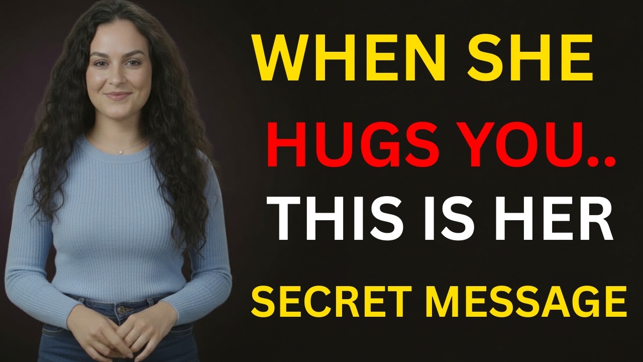 When a Woman Hugs You… THIS Is What She’s Really Telling You