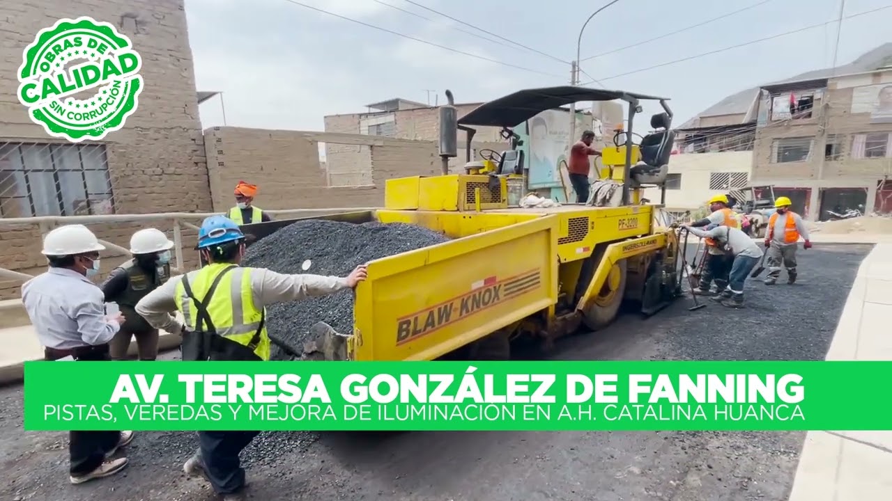 Obras 2021 Municipalidad de El Agustino