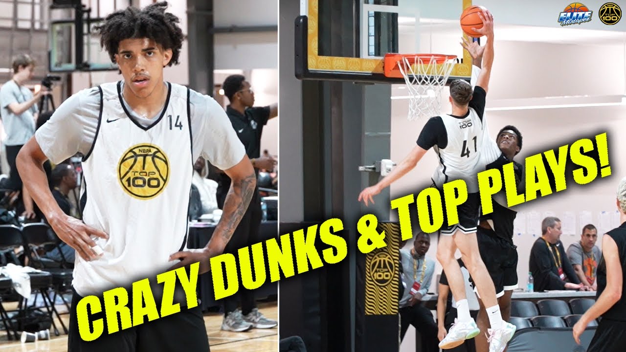 Taylen Kinney Gets ACTIVE at NBPA Top 100 Camp!