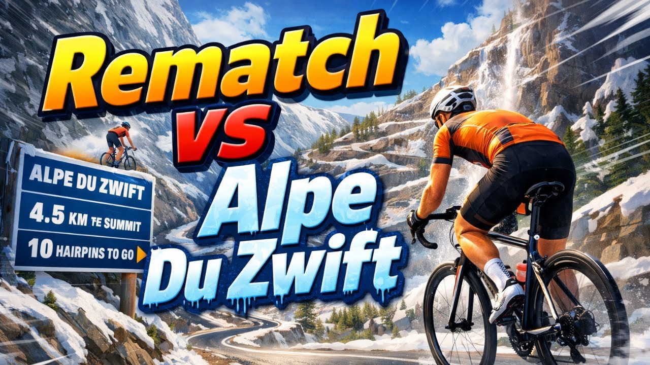 Rematch VS Alpe Du Zwift | PB Attempt