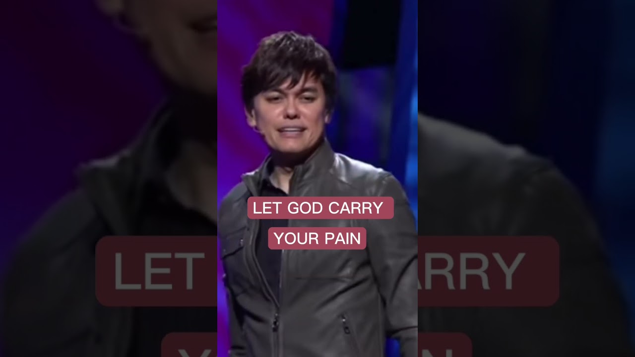 Unburden Your Heart: Let God Carry Your Pain | Ptr. Joseph Prince