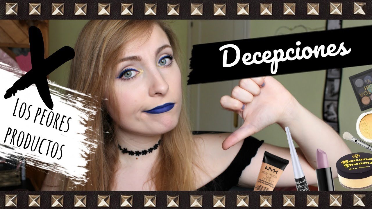 DECEPCIONES de maquillaje - Productos que NO me han gustado || Sweet S Channel ♥