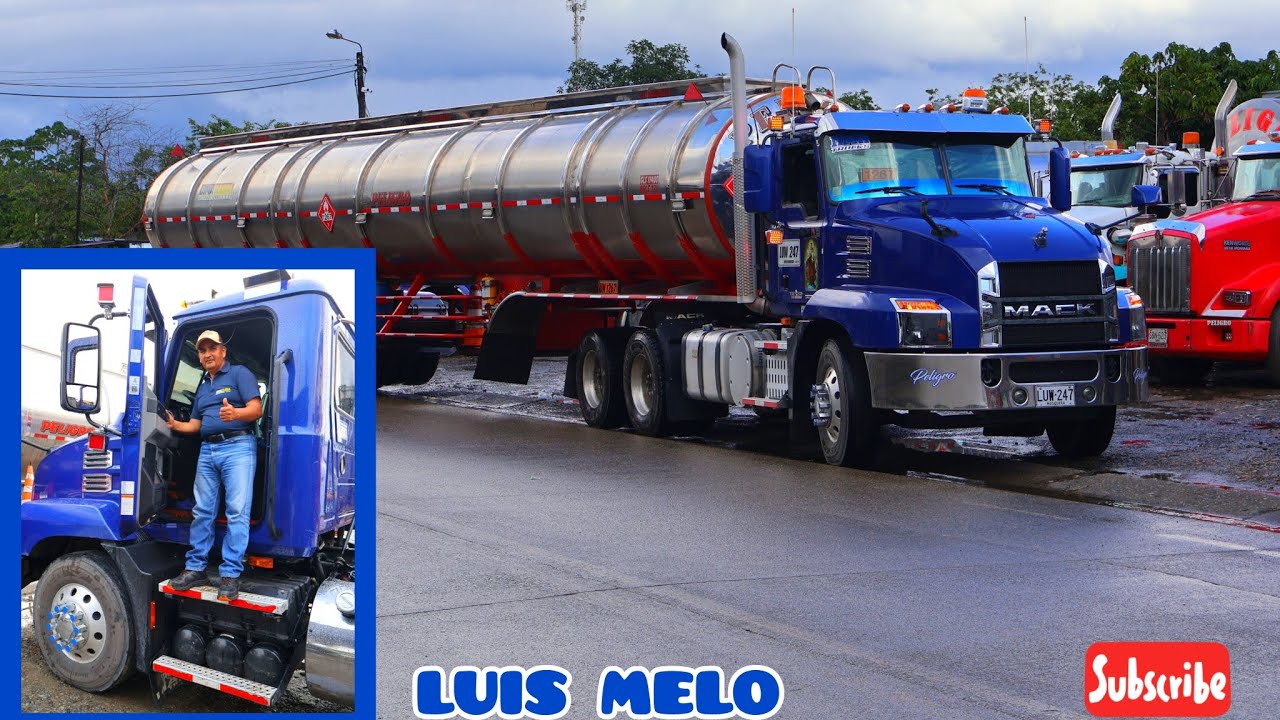 ASÍ ES ESTACIONAR UN TRAILER EN COLOMBIA/MACK ANTHEM/INTERNACIONAL EAGLE 