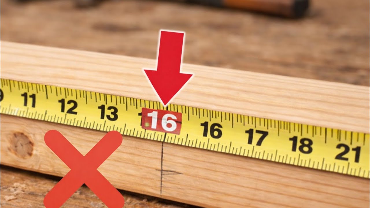 16 Inches On Center Explained (Stud Layout Made Simple)