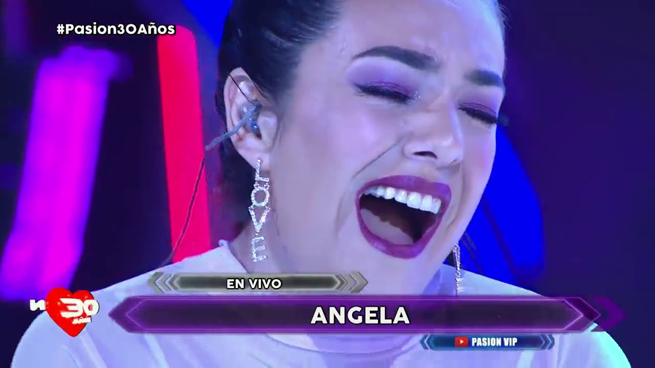ANGELA LEIVA En Vivo en 💖 PASIÓN DE SÁBADO 💖