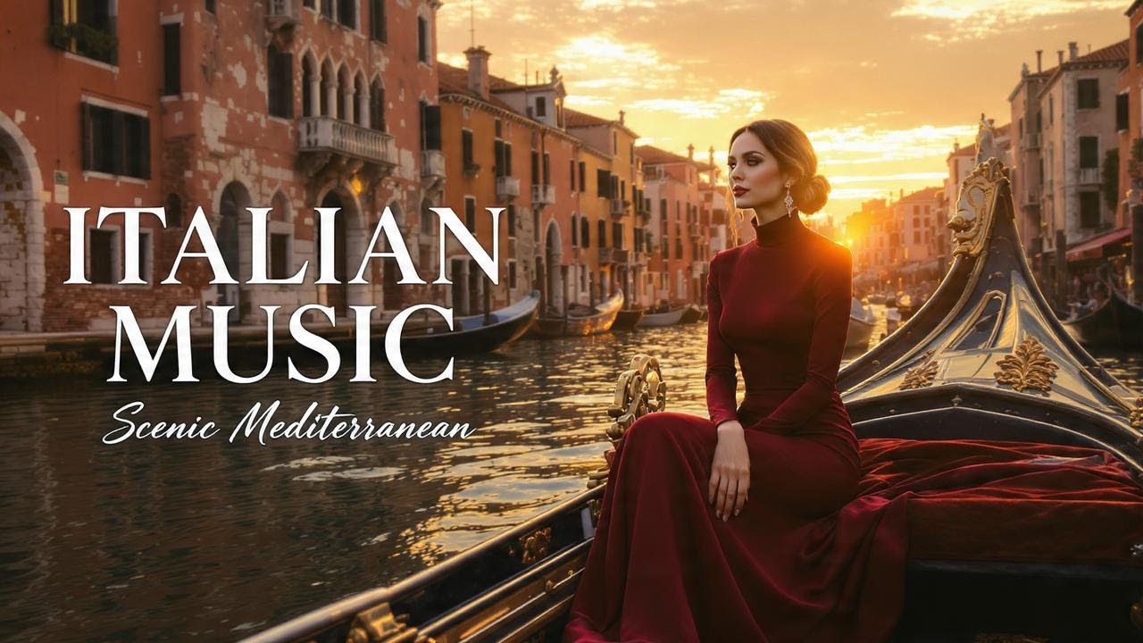 🎶 Italian Vibes & Mediterranean Music 🎶 2+ Hours Amalfi Coast & Lake Como Trip 4K