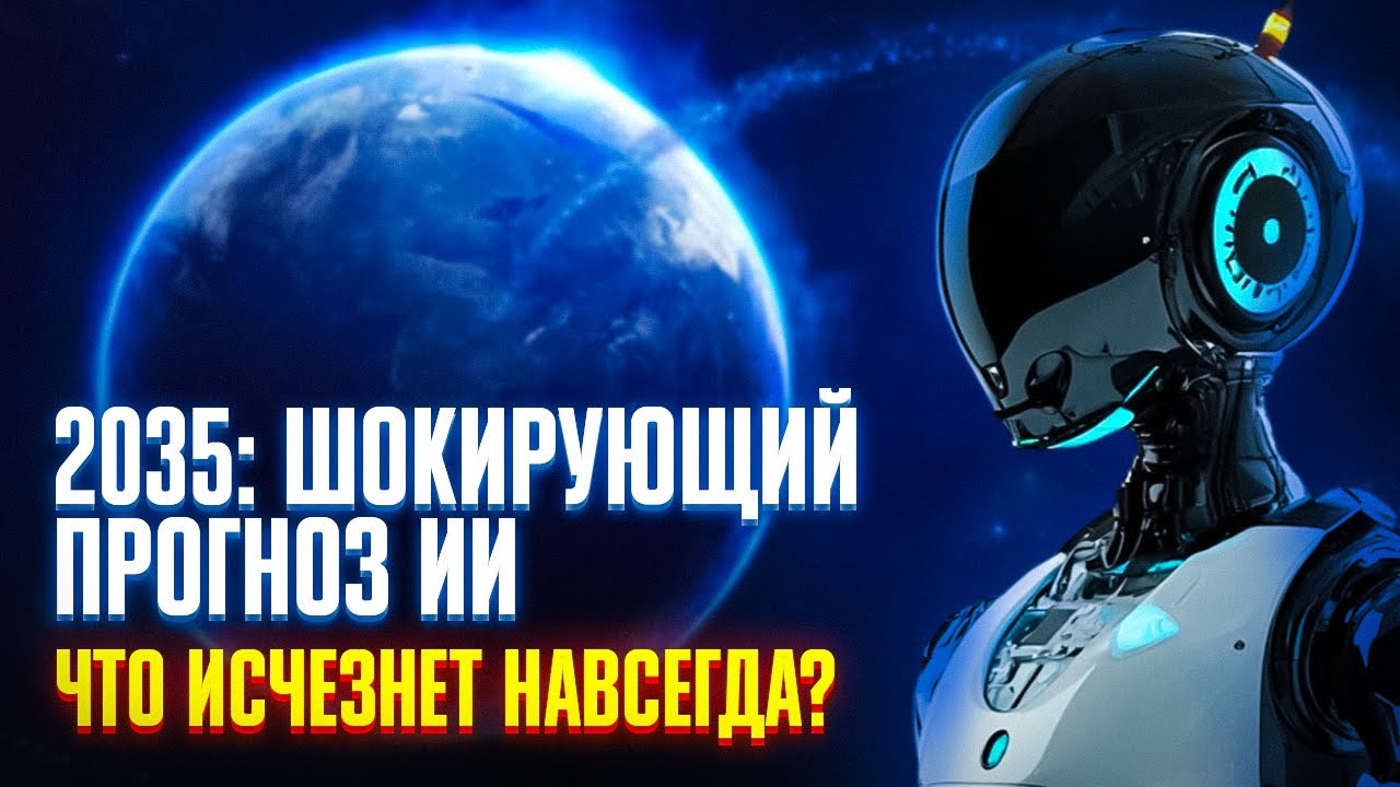 ЛЮДИ БОЛЬШЕ НЕ НУЖНЫ? ШОКИРУЮЩИЙ ПРОГНОЗ ИИ НА 2035 ГОД!