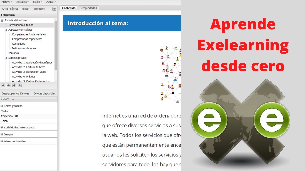 Tutorial exelearning Desde cero parte #1
