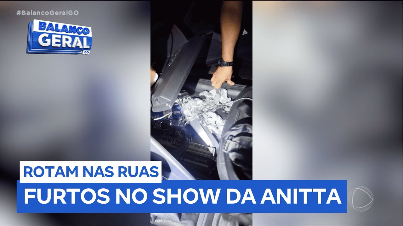 Ladrão é preso pela ROTAM após série de furtos no show da Anitta