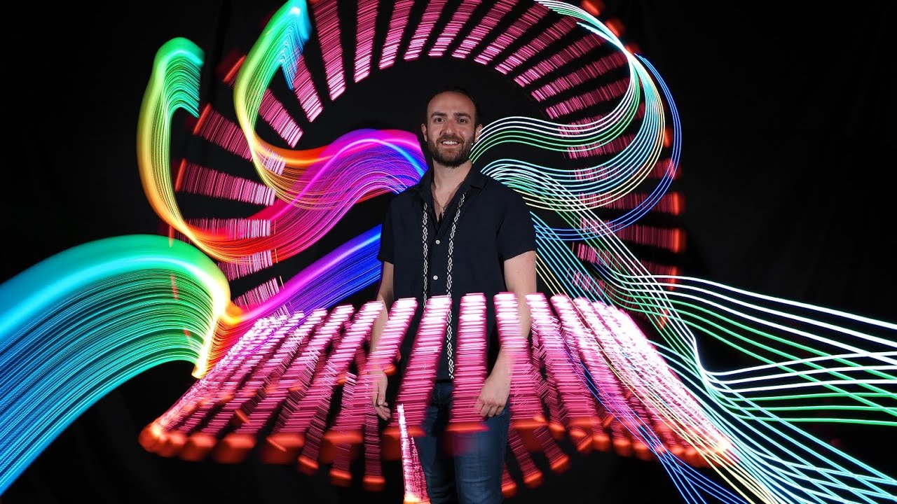 Photocall Light Painting Tenerife