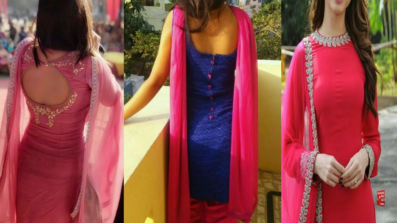 Back neck designs 2019/ back neck designs for punjabi suits and kurtis