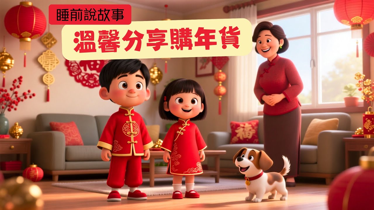 溫馨分享購年貨