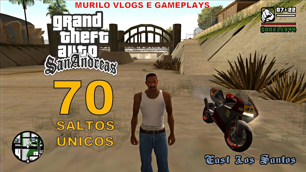 Gta San Andreas - Os 70 saltos únicos / 70 Unique Jumps