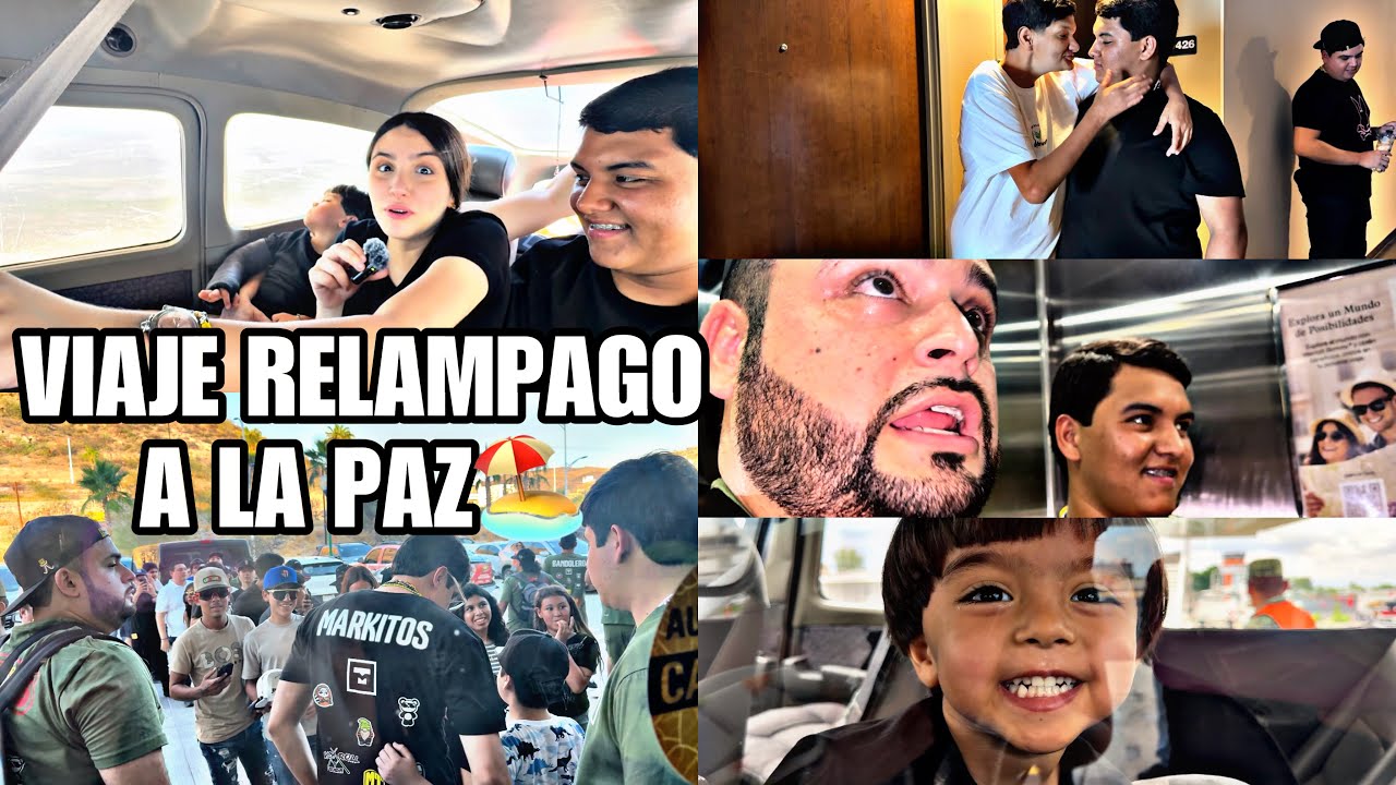 VIAJE RELAMPAGO A LA PAZ CON LOS TOYS ASI LA PASAMOS Y PRIMERA VEZ DE MEMEO EN AVIONETA✈️MAYVE ‼️