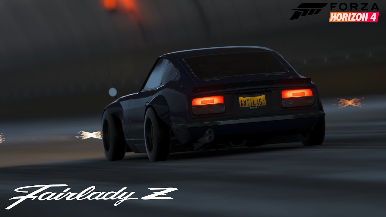 Forza Horizon 4 - Devil Z Recreation - Wangan Midnight Highway racing