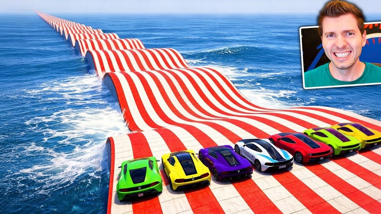 GTA V Online: VAI E VOLTA ondulado na MAIOR PISTA DE ZEBRA! 