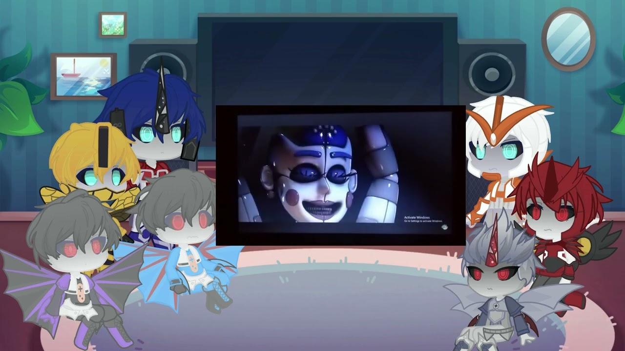 Transformers Prime react to the Afton kids as the Seekers