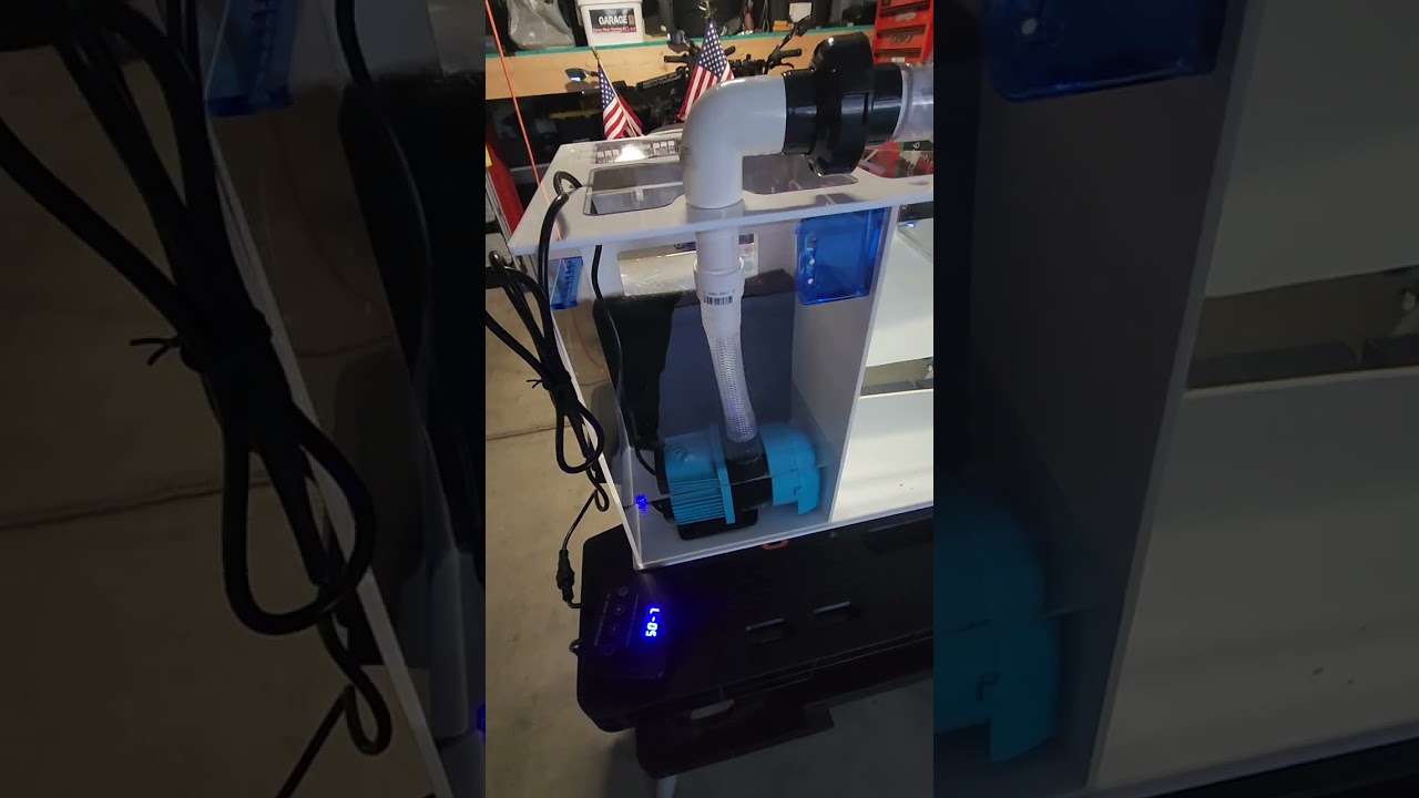 Fiji cube Advanced 30 sump out of box and testing.