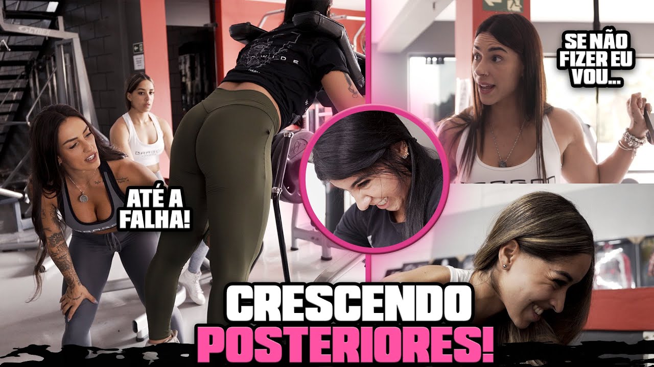 TREINO DE HIPERTROFIA PARA POSTERIORES | TÉCNICAS AVANÇADAS COM ALINE ANTIQUEIRA