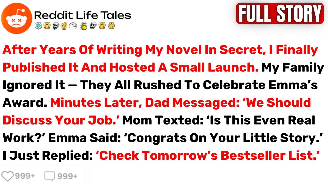 After Years Of Writing My Novel In Secret, I Finally Published It And... - Best Reddit Stories