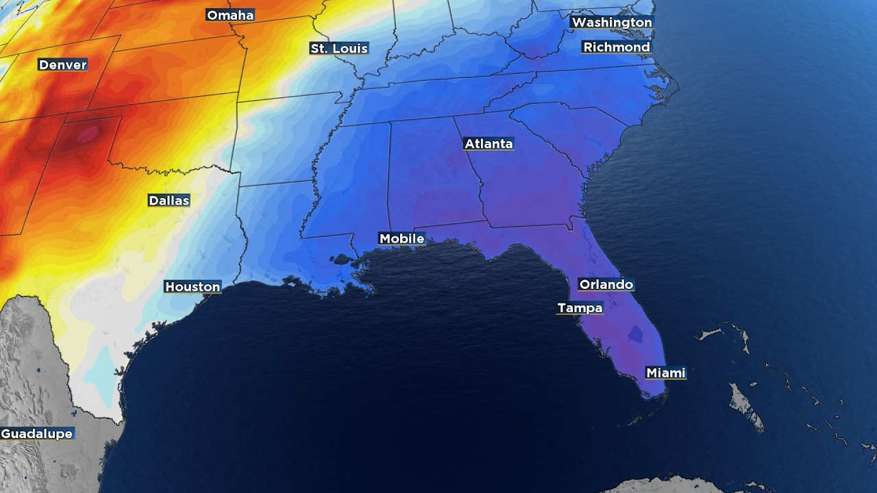 🔴NEWS 6 WEATHER LIVE AT 9:30 | Another Blast Of Cold Air Looms For Florida After Record Heat