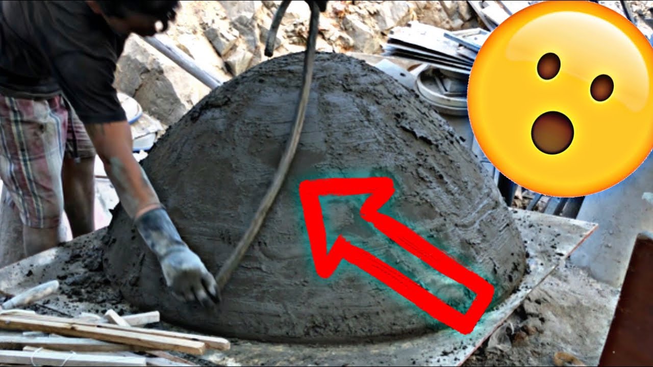 ✅MOLDE GIGANTE / MEDIA LUNA / COMO hacer MACETAS de CEMENTO FACIL y RAPIDO/vaso de cimento/ POTS