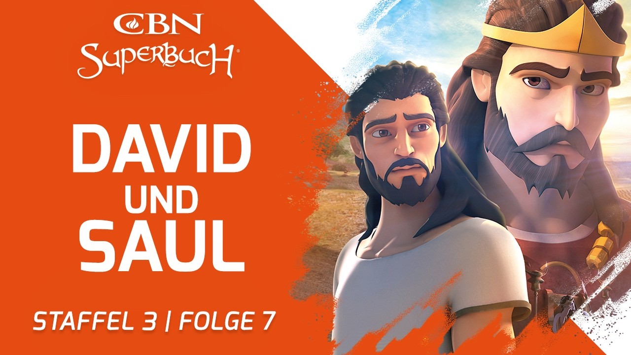 David und Saul | David auf der Flucht | Superbuch (Staffel 3, Folge 7)