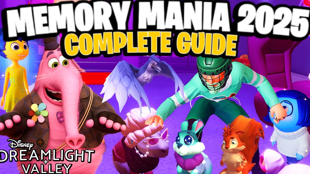 (2025) Memory Mania UPDATED Guide [FREE Companions & More| Dreamlight Valley
