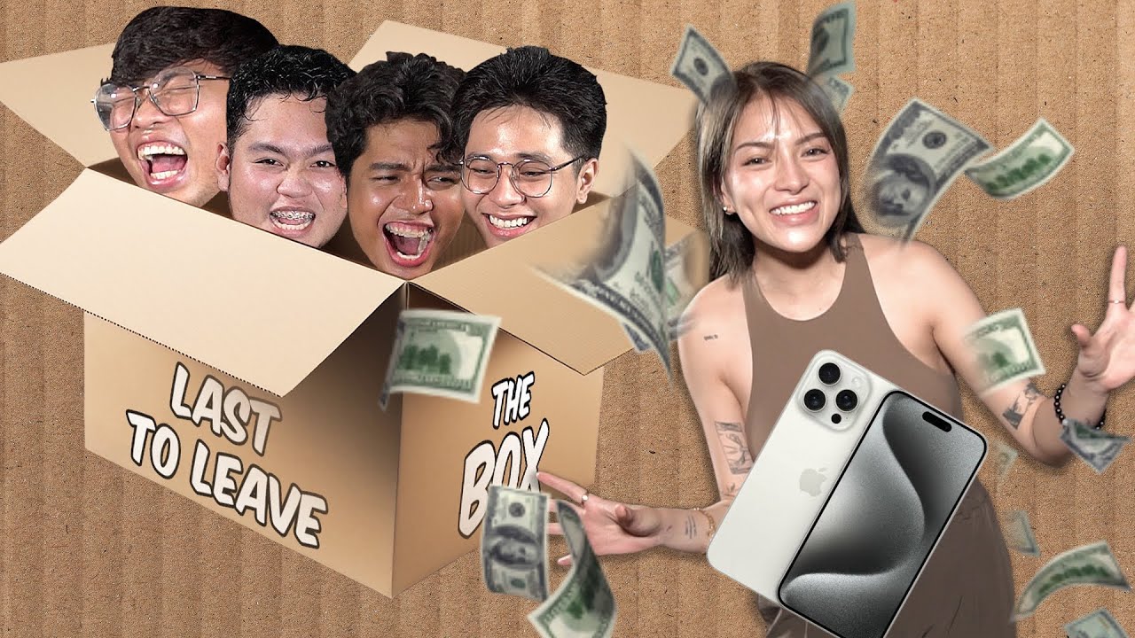 LAST TO LEAVE THE BOX AND WIN IPHONE15 PRO & ₱100,000!!! | Mika Salamanca