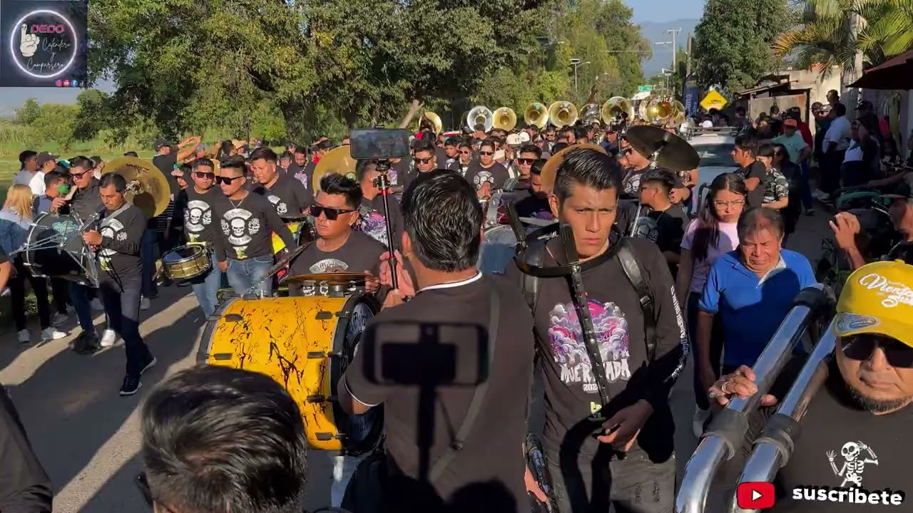 De locura 19 📯📯tubas con el barrio el majestuoso soledad Etla 3 bandotas🎺🥁 en acción 8ctava👹☠️