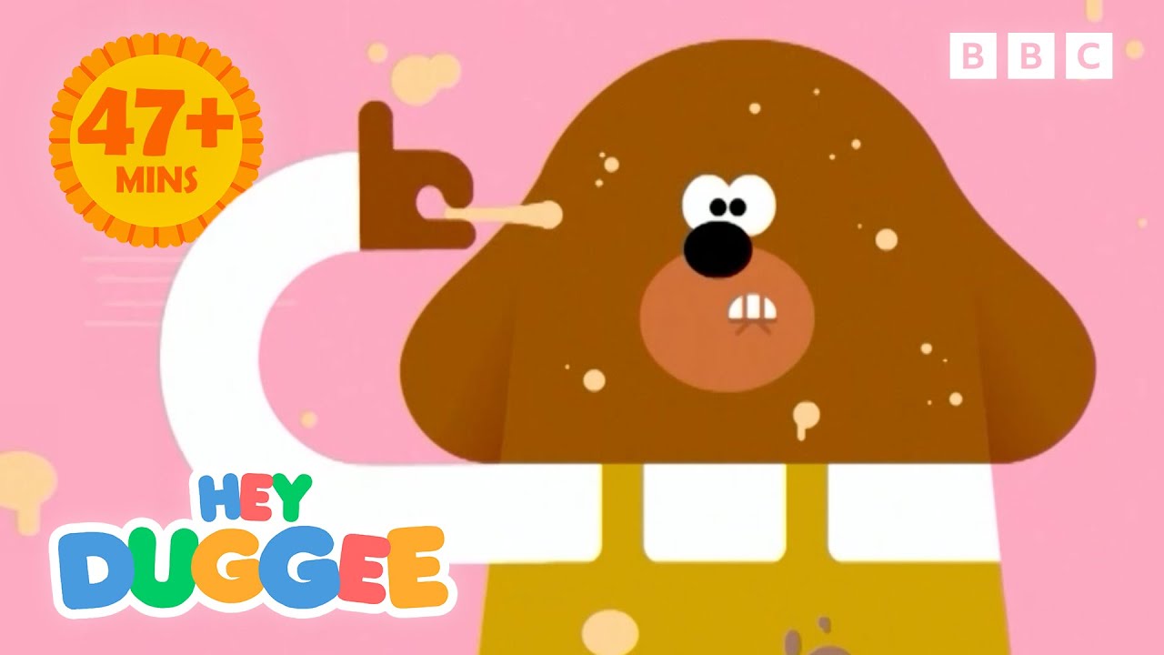 Art For Kids | Let's Get Arty! | Making Marathon with the Squirrels | Hey Duggee