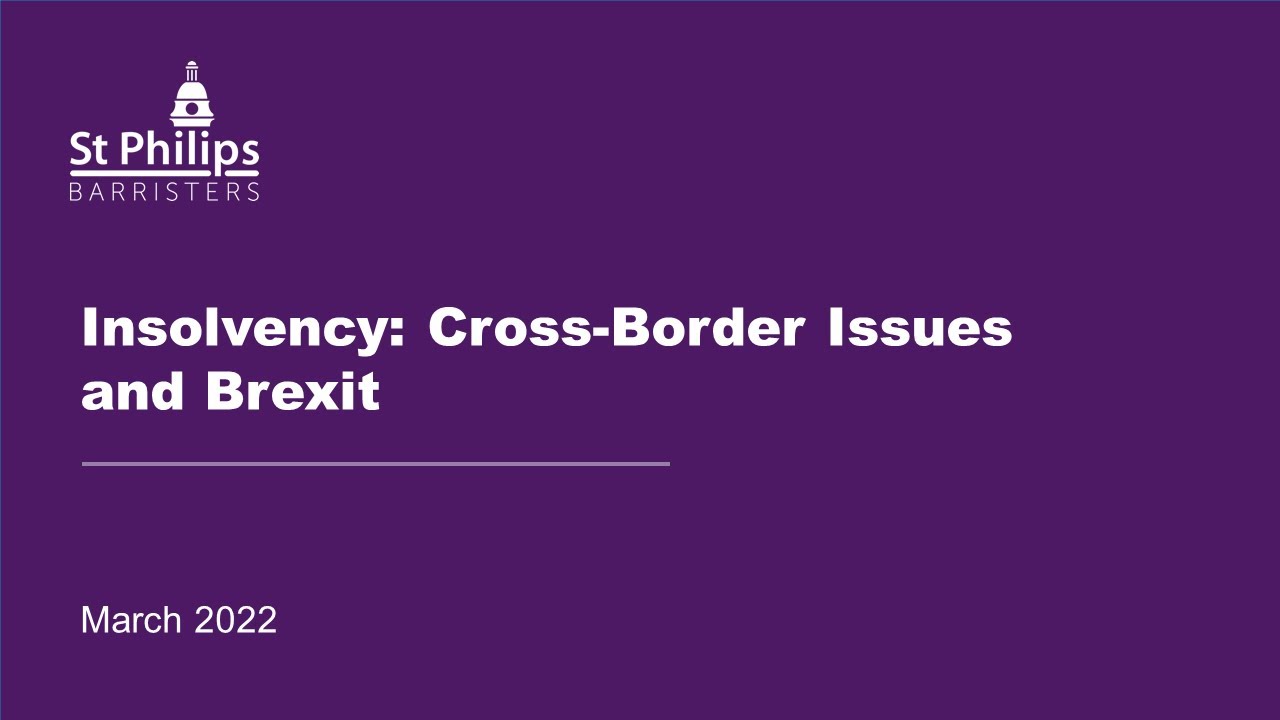 Cross-border Issues and Brexit