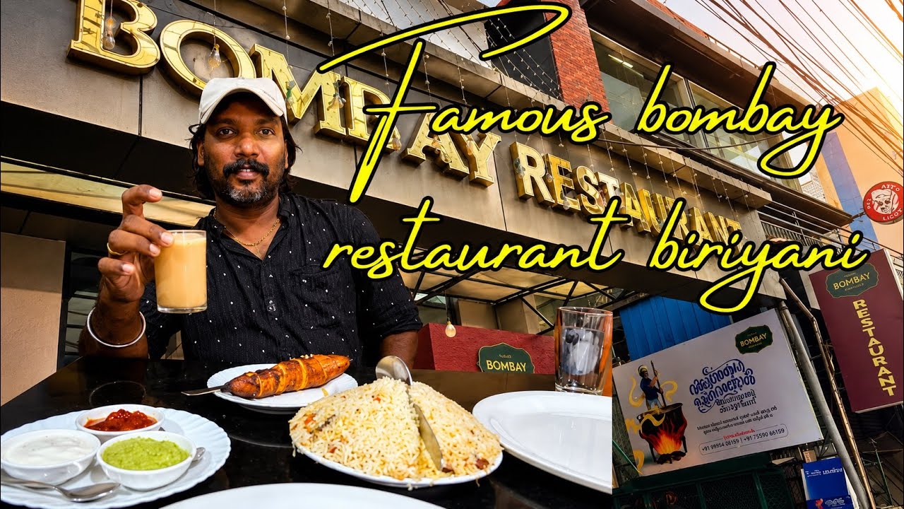 Bombay  restaurant biriyani @chandusvlogs 