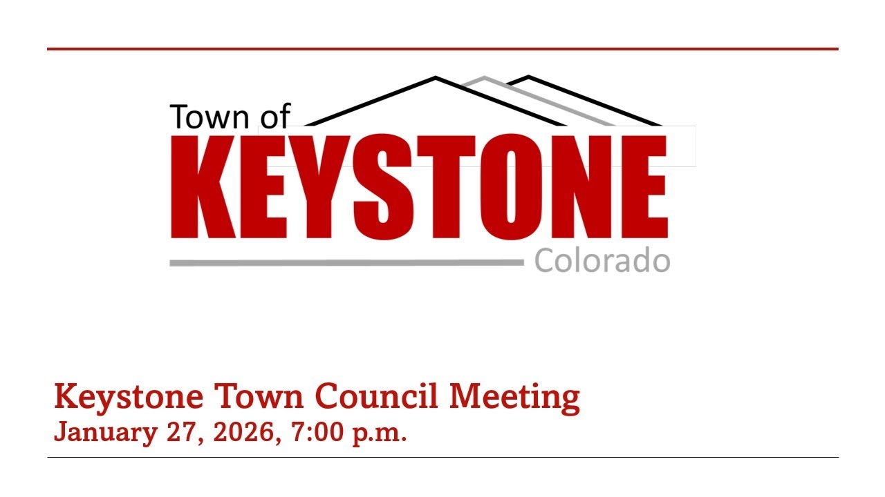 Keystone Town Council Meeting (January 27, 2026)