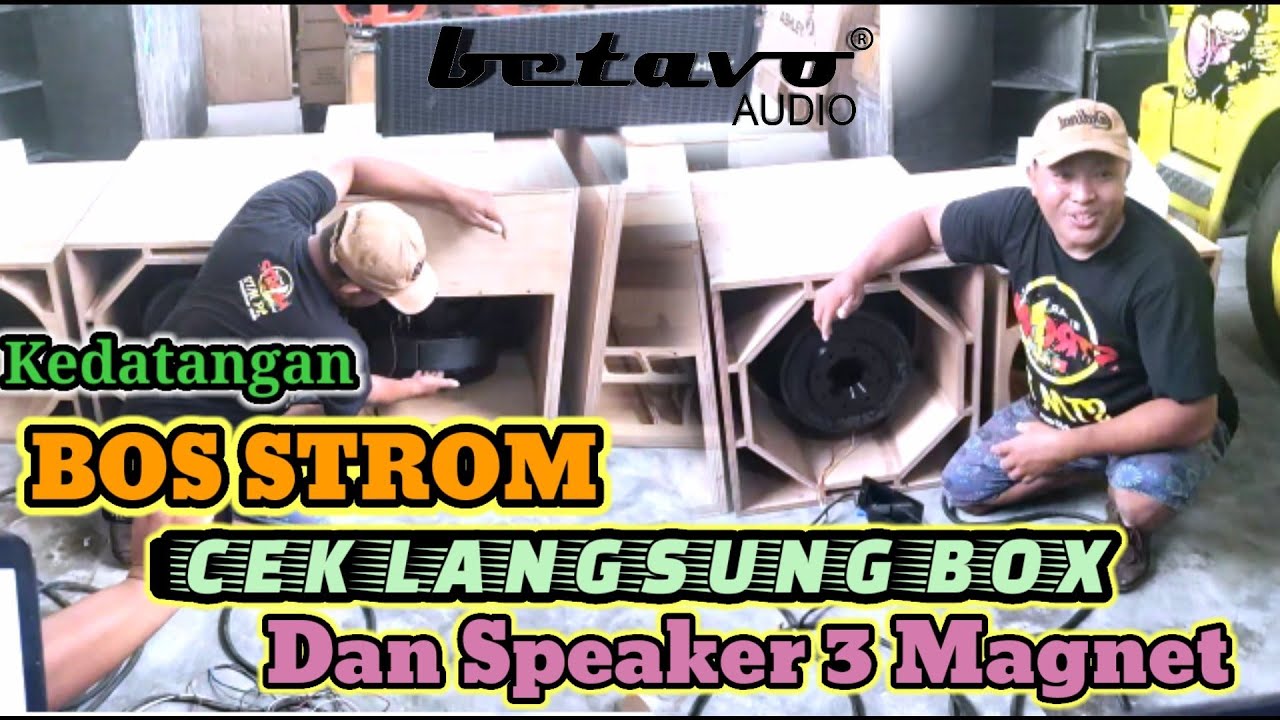 KEDATANGAN BOS STROM Review LANGSUNG BOX Calon MEGATRON DAN PRODUK BETAVO 3 MAGNET Di Markas BREWOG