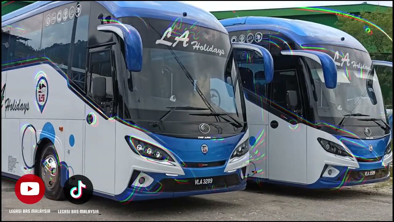 BAS PERTAMA THE ARK SERIES LA HOLIDAYS! TAHNIAH LA HOLIDAYS EXPRESS💙🤍