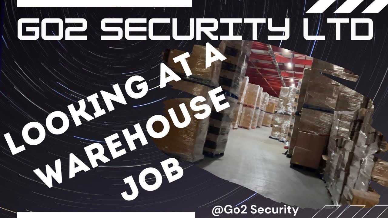 Looking At A Warehouse Job