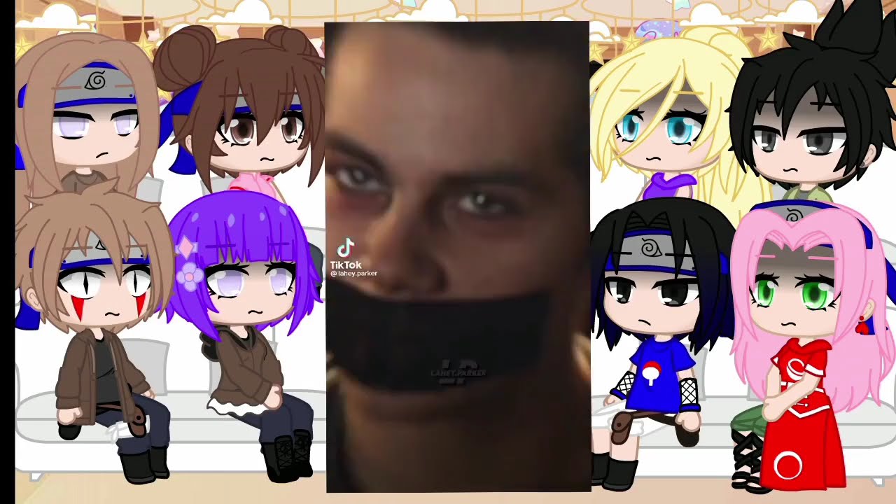 Alguns amigos do Naruto reagindo Naruto futuro es Stiles.