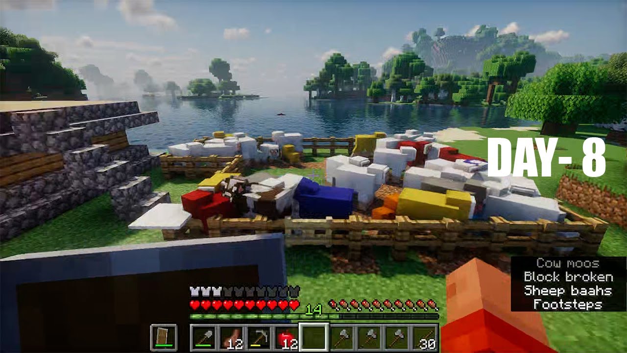 MINECRAFT SURVIVAL -  DAY - 8