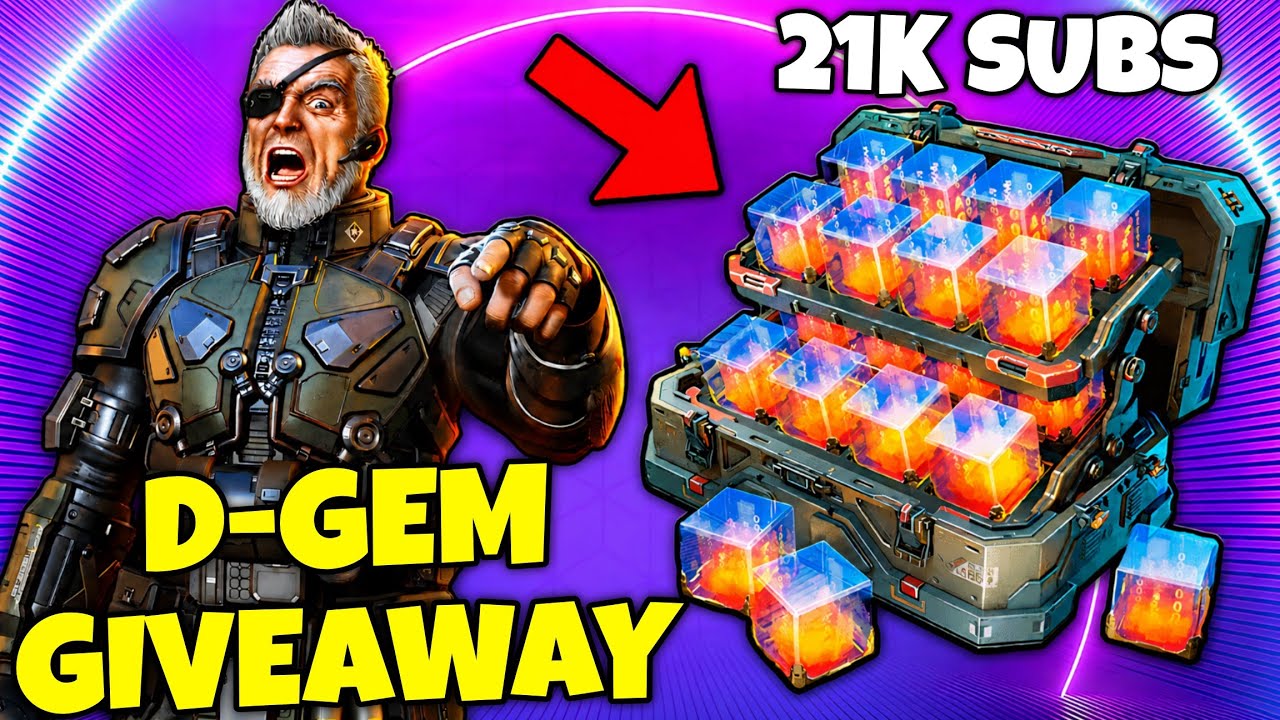 РОЗЫГРЫШ 3500 D-GEM &mdash; Празднуем 21 тысячу подписчиков! | WR - War Robots