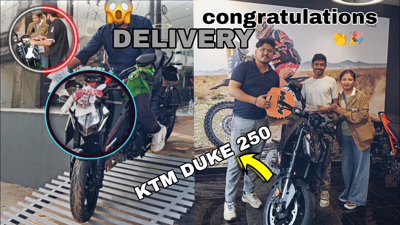 KTM DUKE 250 | DELIVERY | LE LIYA DOST LOG KE SATH | 🚀💯