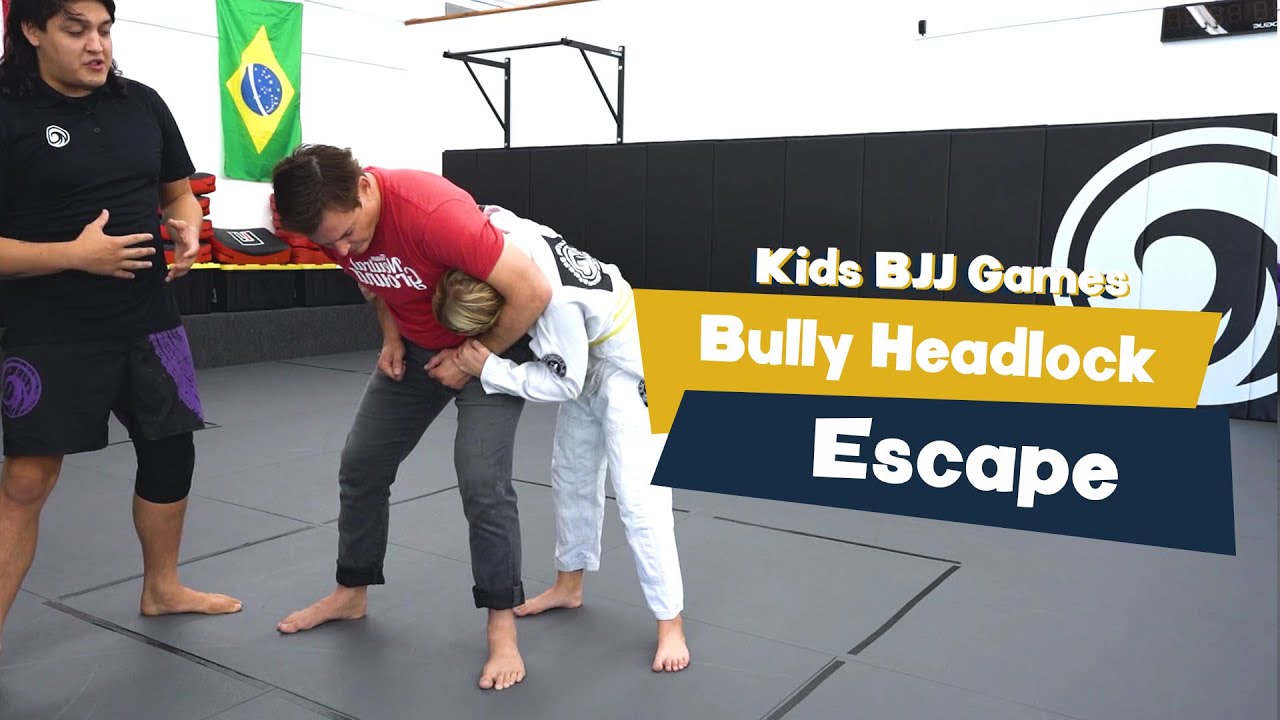 Kids BJJ Games: Bully Headlock Escape