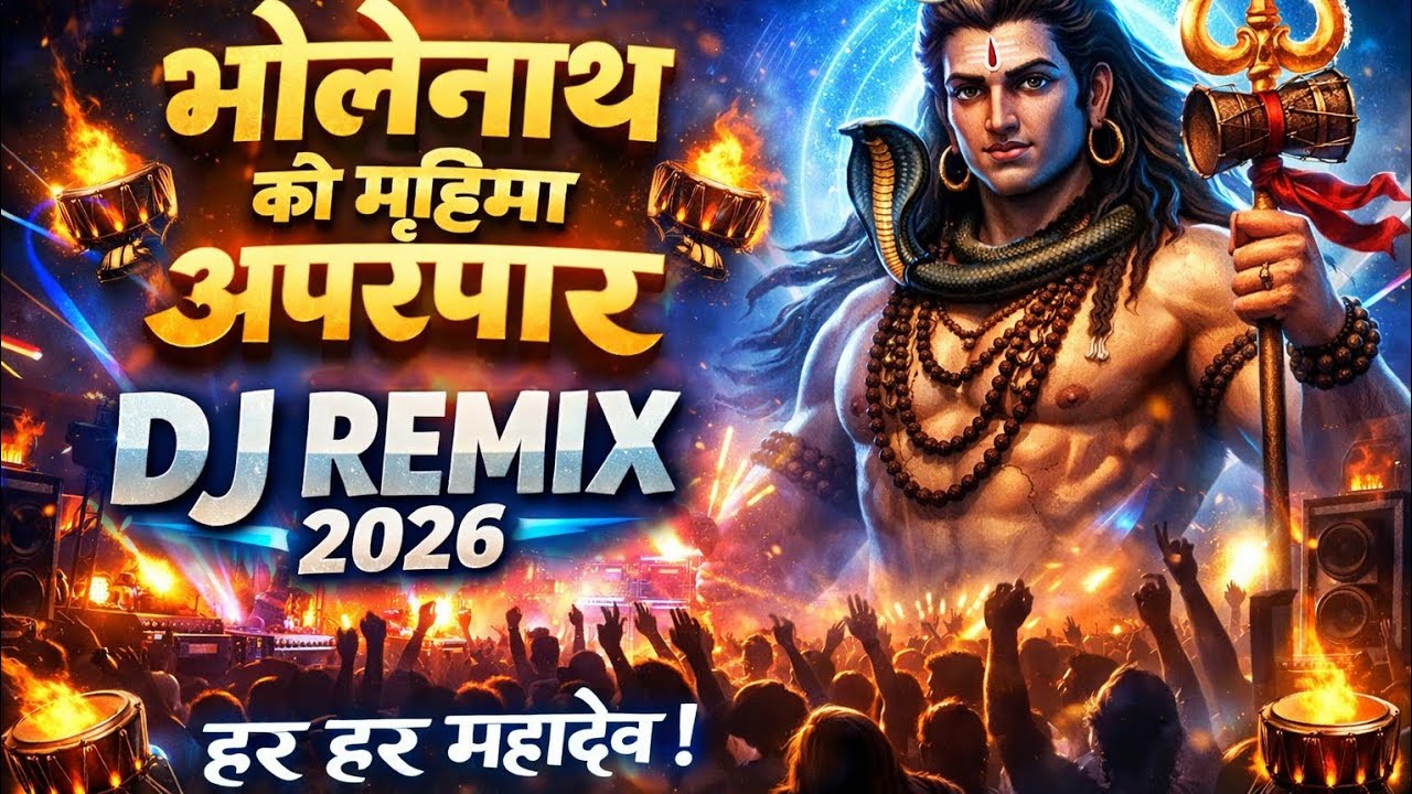🎧 भोलेनाथ की महिमा अपरंपार – DJ Remix 2026 | Shivratri Special Song 🔱 हर हर महादेव🔱