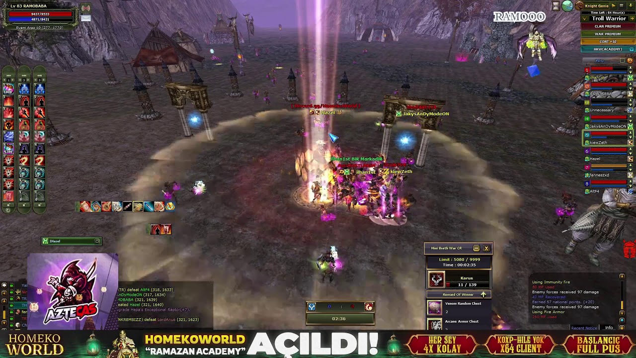 HomekoWorld Büyük Açılış Gerçekleşti! | Tarihi Rekor +30k User! | Her Hafta 500k GB Alım! | #hkw #ko