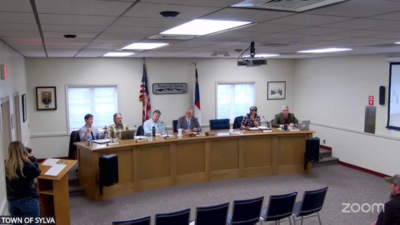 TOWN OF SYLVA--Board of Commissioners Meeting--2/26/2026